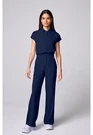 Scrubs Women's Med Couture Amp MC00018 Wide Leg Dolman Jumpsuit Navy Nwt. Fixed Price $60.99.