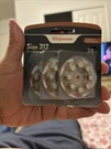 24 Pack - Walgreens Hearing Aid Batteries Size 312. Fixed Price $5.00.