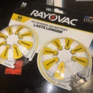 Hearing Aid Batteries Rayovac Size 10 16 Pack Best By May 2024. Fixed Price $7.50.
