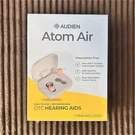Audien Hearing Atom Air Cic Rechargeable Otc Aids Beige W/ Case. Fixed Price $100.00.