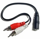 Cinch Adaptor For Audio Cable Phonak 052-0371 7612847162785 Car Usa. Fixed Price $14.99.