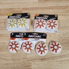 Rayovac Size 13 Hearing Aid Batteries Lot Of 64. Fixed Price $20.00.