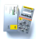 Icelltech Size 10 Hearing Aid Batteries - 180 Count. Fixed Price $49.99.