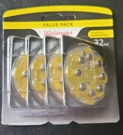 Walgreen's Brand Hearing Aid Batteries: Size 10 - 32 Pack Mercury Free Nib. Fixed Price $10.99.