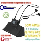 Artiste E1 Wireless Tv Headphones 2.4GHZ Digital Hearing Assistance X Battery. Fixed Price $50.18.
