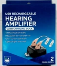 Rite Aid Usb Rechargeable Hearing Amplifier With Charging Dock Easy Switch New. Fixed Price $34.95.