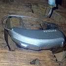 Left Phonak Audeo Silver Ric Hearing Aid Battery Powered Only. Fixed Price $115.00.
