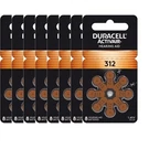 Duracell Hearing Aid Batteries Size 312, 64 Total. Expiration 2029. Fixed Price $27.99.