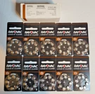 Nib 312LC-8A Rayovac Loud Clear Hearing Aid Batteries Sz 312, 10 Pks Of. Fixed Price $10.95.