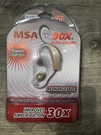 New Msa 30X Sound Amplifier Rechargeable Item #11-00167 Ear Buds Charger. Fixed Price $18.00.