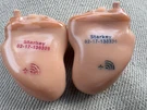 Pair Of Starkey Custom Ite Hearing Aids - Tested & Working Left Right Set. Fixed Price $95.00.
