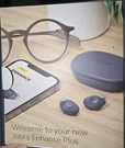 Jabra Enhance Plus In-ear Hearing Aid Earbuds, Fda Cleared, Charging Case. Fixed Price $180.00.
