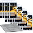 120 X Duracell Activair 312 Brown Hearing Aid Battery (20 6 Bl.) Cleaning C.... Fixed Price $40.42.