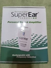 Superear Rechargeable Personal Sound Amplification Product Model SE9000HP. Fixed Price $67.50.