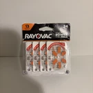 Sealed Rayovac Hearing Aid BATTERIES-24 Pack Size 13-EXPIRATION Datre March 2028. Fixed Price $7.95.