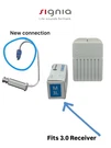 Signia 3.0 3M Left Receiver + Nanocare Wax Guards Bundle Ix Bct New. Fixed Price $89.00.