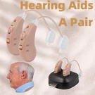 Jinghao Rechargeable Hearing Aids Bte Adjustable Volume Sound Amplifier. Fixed Price $24.92.