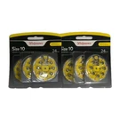 New X 24 Packs = 48 Total - Walgreens Hearing Aid Batteries Size 10. Fixed Price $7.69.