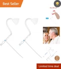 Durable 2B Sound Tubes For Left - Compatible With Banglijian Hearing Models. Fixed Price $24.99.