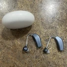 Medca Personal Sound Amplifier Bte Otc Hearing Assistance Blue Pair Cased. Fixed Price $21.97.
