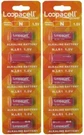 Loopacell E90 LR1 Alkaline 1.5V 10 Batteries. Fixed Price $8.49.