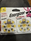 Energizer Zinc Air Hearing Aid Batteries Size 10 32 Total New 04/26. Fixed Price $11.00.