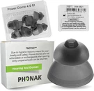 Phonak Power 4.0 Medium (0.45 INCH=11.5MM) 10 Domes, Genuine Oem Switzerlan. Fixed Price $15.86.