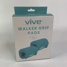 Vive Walker Grip Pads Teal - Set Of 2 New Open Box. Fixed Price $7.49.