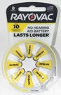 Rayovac Size 10 Hearing Aid Batteries 8 Count - Use By Jul 2026. Fixed Price $7.59.