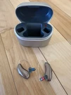 Phonak Audeo L50-R Rechargeable Hearing Aids W/ Case & Charger New Domes. Fixed Price $573.08.