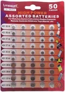 Loopacell High Power Super Alkaline Button Assorted 1.5V Battery AG3/LR41. Fixed Price $12.95.