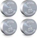 4PACK LIR1254 Rechargeable Battery 3.7V Lithium-ion Button Batteries Coin Cell. Fixed Price $18.97.