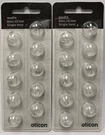 Packs Oticon Minifit 10MM Bass Single Vent Domes For Hearing Aids. 20 Total.. Fixed Price $18.99.