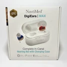Nuvomed Digiears Max Cic Hearing Aid Digital Rechargeable W/ Charging Case. Fixed Price $43.00.