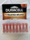 Duracell Hearing Aid Batteries - Size Pack DA13B8 Best Before 3/26. Fixed Price $9.00.