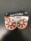 Rayovac Size Hearing Aid Batteries, 13, 16 Count. Fixed Price $10.38.
