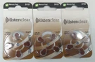 Listenclear - Hearing Aid Batteries Size 312 Mercury Free Packs Of 4 Exp 01/21. Fixed Price $9.79.