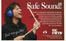 1996 Small Print Of Vic Firth DB22 Headphones W Rod Morgenstein Marked AD#51. Fixed Price $9.99.