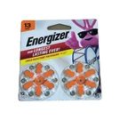 10 Of The Energizer Hearing Aid Batteries Size 13 - 12CT, Orange Tab (120 Ct). Fixed Price $44.99.