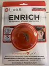 Lucid Audio Enrich Personal Sound Amplifier Psap Beige Universal. Fixed Price $29.99.