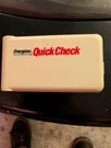Vintage Eveready Quick Battery Checker 4" X 2" Not Tested. Fixed Price $25.00.