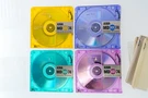 Axia Md Box 74MIN Minidisc 4-PACK Full Color Set Used Blank Media. Fixed Price $25.95.