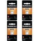 4 Pcs Duracell Dl CR1632 3V Lithium Coin Battery. Fixed Price $10.59.
