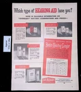 1949 Eveready Hearing-aid Batteries Better Longer Print 45910. Fixed Price $9.97.