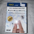 Treo By Ihear 3-IN-1 Hearing Amplifier (left Ear) Amplify Sound Clarify Speech. Fixed Price $40.00.