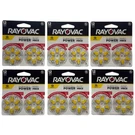 Lot Of 6 (12 Pack) Rayovac Size 10 Hearing Aid BATTERIES-72PC Total. Fixed Price $22.99.