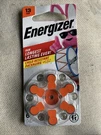 6 Energizer Hearing Aid Batteries Zinc Size 13 Orange NIB-EXP-10/2028. Fixed Price $10.99.