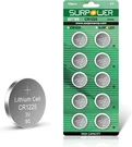 5-YEAR Warranty Surpower 3V Battery For Thermometer -10 Pack. Fixed Price $8.38.