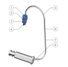 Connexx Signia Minireceiver 3.0 Hearing Aid Right Medium Size 5. Fixed Price $47.24.