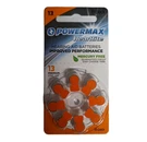 Powermax Hearrite Size 13 Hearing Aid Batteries Orange 8 Count - Exp 2/2027. Fixed Price $10.00.